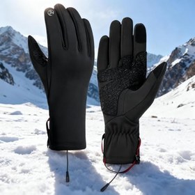 Resim Isıtmalı Eldivenler | USB Şarj Edilebilir Dokunmatik Uyumlu 3 Seviye Isı Dereceli | Kayak Eldiveni - Erkek Kadın Motosiklet Kayak Kamp Bisiklet Yürüyüş Dış Mekan Aktiviteleri İçin 