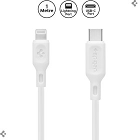 Resim Spigen Essential USB-C to Lightning (1 Metre) Hızlı Şarj/Data Kablosu MFI Lisanslı C10CL White - 000CA25416 
