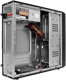 Resim Everest TFX01 200W Siyah Mini Itx Bilgisayar Kasa 