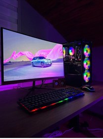 Resim RYZEN Gaming Set Oyuncu Bilgisayarı Hazır Sistem 