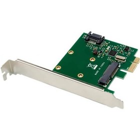 Resim PCI E Sata Msata Adaptör Kart Msata için 3 0 Masaüstü Ssd Kartı 