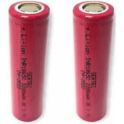 Resim SERTEC 18650 3.7V 3200mAh 3C Lion Şarjlı Pil Başlıklı - 2Adet 