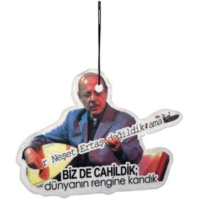 Resim Neşat Ertaş Tasarımlı Hollywood Esanslı Baskılı Ayna Oto Araç Kok 