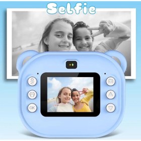 Resim m.tk moveteck CMR-01 Karakterli Dijital Video Fotoğraf Çocuk Kamerası Anlık Termal Resim Kağıt Baskılı Yazıcı 