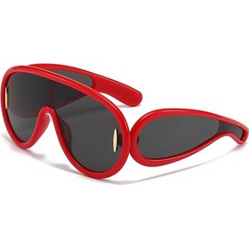 Resim Toyearn Y2k Vintage Pilot Güneş Gözlüğü - Kadın/erkek İçin Moda Aynalı Shades Tr Pembestandart Altın 