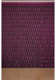 Resim Büyük Puanlı Model Mor Renk Ip Perde Hazır Ip Perde 300x270 