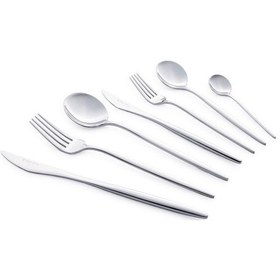 Resim Maxx Doria Artemis 12 Kişilik 84 Parça Çatal Kaşık Bıçak Takımı Pa1044 Metal 