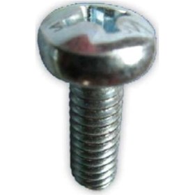 Resim Silindir Başlı Yıldız Civata Beyaz M5x15 25 Adet 