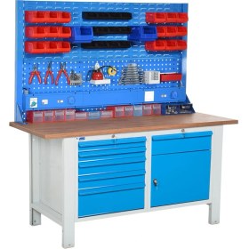 Resim Star Çelik Atölye Çalışma Tezgahı (1600 x 720 x 830-930 mm) 