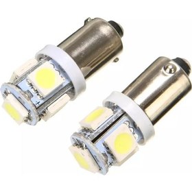 Resim Ba9S H5W 57 5 Ledli Tavan Park Torpido Ampulü 6 Adet 
