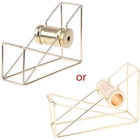 Resim Ganzhoushop Masaüstü Washi Bant Depolama Düzenleyici Kesici Dağıtıcı Tutucu Kırtasiye Schoolgold 