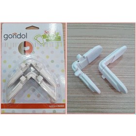 Resim Gondol Bebek-Çocuk Çekmece Güvenlik Kilidi Dolap Emniyet Mandalı 