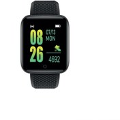 Resim Polosmart PSSW16 Titreşimli Akıllı Saat Bileklik Siyah 
