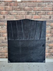 Resim Emba Mobilya Papatya Tek Kişilik Baza Başlığı Siyah 120 CM 