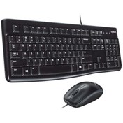 Resim logitech MK120 USB Q SİYAH KABLOLU KLAVYE+MOUSE SET 