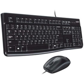 Resim logitech MK120 USB Q SİYAH KABLOLU KLAVYE+MOUSE SET 