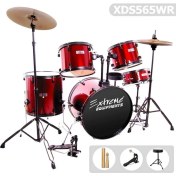 Resim Bateri Davul Seti Kırmızı XDS565WR 