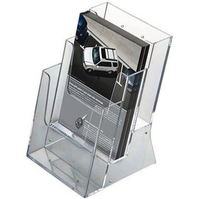 Resim A5 (15X21) Masaüstü Katlı Broşürlük Föylük 3 Katlı 