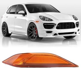 Resim Yan Marker Işık Kapağı Abs Turuncu Dönüş Sinyal Lens Değiştirme 958 2011-2014 Için Kolay Kurulumla gelişmiş Görünüm kararlı Malzeme (Sol: 95863107100) 