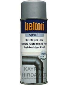 Resim Belton Sprey Boya 400 Ml. Gümüş Isı Dayanıklı650.D 