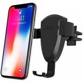 Resim Juo Kablosuz Şarjlı Araç İçi Telefon Tutucu 