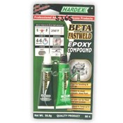 Resim HARDEX Epoxy Hızlı Metal Yapıştırıcı Kürlü 4-6 Dakika Beta 2X28,4Gr Hardex BE 4 