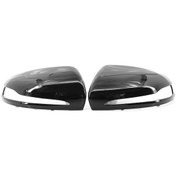 Resim Neevoyu Mercedes Benz W205/w213/w253 Vb. Seriler İçin Abs Siyah Arka Görünüm Aynası Kapağı Çift Set Siyah 