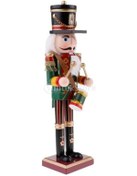 Resim Lijinxu Magideal 30 Cm Ahşap Fındıkkıran Asker Figürleri Modeli Tef 