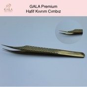 Resim GALA Professional premium kaş - kirpik hafif kıvrımlı cımbız... galasmartlara 