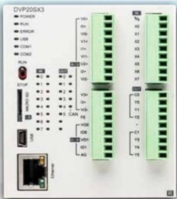 Resim Delta Dvp20sx311r ,8d4a/12r Ethernet Canopen Plc Cpu Modül 