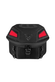 Resim Motocentric Yüksek Kapasiteli Motosiklet Sırt Çantası, Aydınlatmalı Özellikli Çok Fonksiyonlu Arka Koltuk Çantası, Sele Çantası 