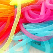 Resim 10m Renkli Elastik Örgü Şerit, Polyester, 16mm, Şenlikli El Sanatları Malzemeleri, Dikiş Aksesuarları, Başlık Dekoru, Sanat ve El Sanatları Araçları 