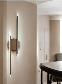 Resim Sare Aplik Kahverengi Modern Tasarım - Hol - Banyo - Mutfak - Salon-yatak Odası Gün Işığı Led Aplik Kahverengi 