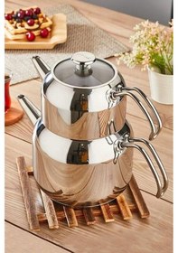 Resim Amboss COO-0229 Cool Orta Boy Çelik Çaydanlık 