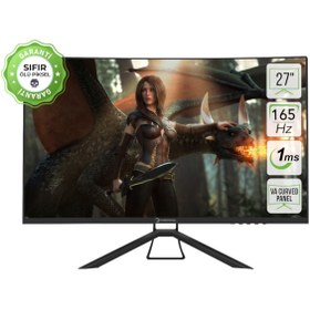 Resim Mark M30 27" 1 MS 165 Hz Adaptive Sync FHD Oyuncu Monitörü 