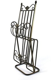 Resim Otantik Çarşı Metal Gazetelik 29x20x79 cm. 