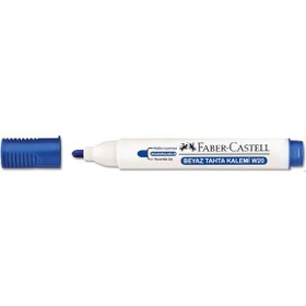 Resim Faber-Castell Beyaz Tahta Kalemi W20, Mavi 