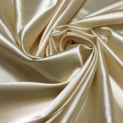 Resim 1 adet 50x150 cm'lik sayfadan kesilmiş %100 Polyester Düz Renkli Esnek Şarmuz Malzeme - Elbise, Pijama, Yastık Kılıfı, Göz Maskesi için Polyester Saten Kumaş - Sadece Elde Yıkayın - Hafif 105 GSM 