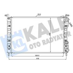 Resim Radyator 1 Sıra Alb Musurlu Fıat Palıo 1.6 +ac 46781486 