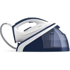 Resim Philips HI5918/20 2400W Buhar Kazanlı Ütü – Seramik Taban, Otomatik Kapanma, Kireç ve Damlama Önleme Özellikli, Mavi 