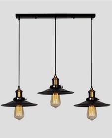 Resim Mylights Retro Rustik Metal Sarkıt Masa Üsüt Sıralı Avize 