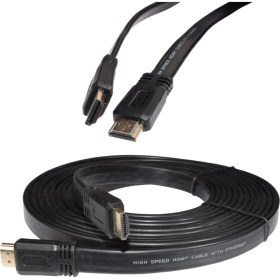 Resim IRENIS 4K Yassı HDMI 2.0 Kablo 4K 60Hz - 1.50 metre 