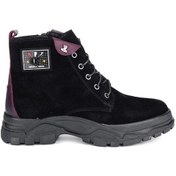 Resim Venüs 1953863k Siyah-bordo Kadın Bot Siyah 