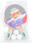 Resim Sportive Hawk Masa Tenisi Seti (2 Raket + 3 Top) 