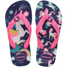 Resim Havaianas Lacivert Kız Çocuk Terlik 410340 FANTASY BLUE 