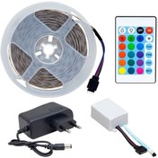 Resim point marketing 5 Metre RGB Şerit Led Kumandalı Animasyonlu Adaptörlü 