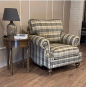 Resim Hanel Mobilya Timothy Berjer Ekose Kahve 