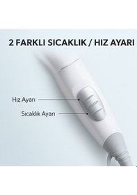 Resim Myblack 1200w Güçlü Ve Katlanabilir Uzun Süre Kullanılabilir Seyahat Tipi Saç Kurutma Makinesi 