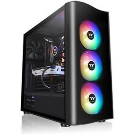 Resim Thermaltake View 23 Tempered Glass Argb 3X120Mm Fanlı Mid Tower Kasa Ca-1M8-00M1Wn-00 
