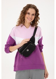 Resim U.S. Polo Assn. Kadın Siyah Kapitone Bel Çantası 50300298-VR046 